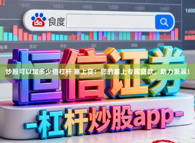 炒股可以加多少倍杠杆 塞上贷：您的塞上专属贷款，助力发展！